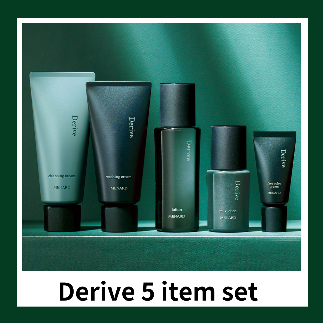 DERAIVE 5item set | MENARD OSAKA メナード化粧品 大阪心斎橋筋店